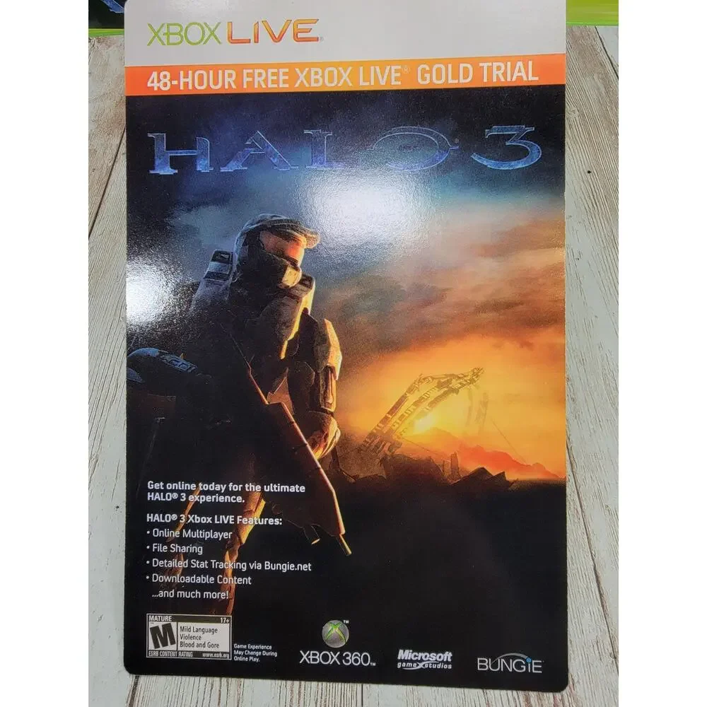 Halo 3 Microsoft Xbox 360 Shooter Game
